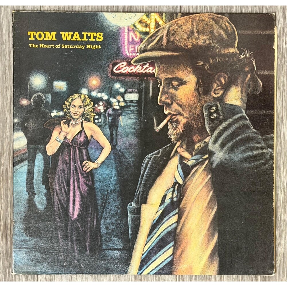 Tom Waits Heart of Saturday Night 1974 Vinyl LP Asylum Records Blues Rock VG